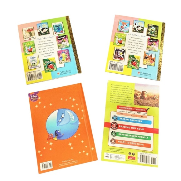 Children’s Books Lot of 7 Popular Cartoon Books & 1 Coloring Book - 8 Books - Picture 4 of 4